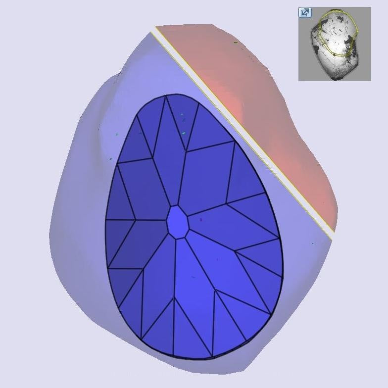 1.21ct | K/VS1 Pear Shape Old Mine Cut Diamond (GIA) - Modern Rustic Diamond