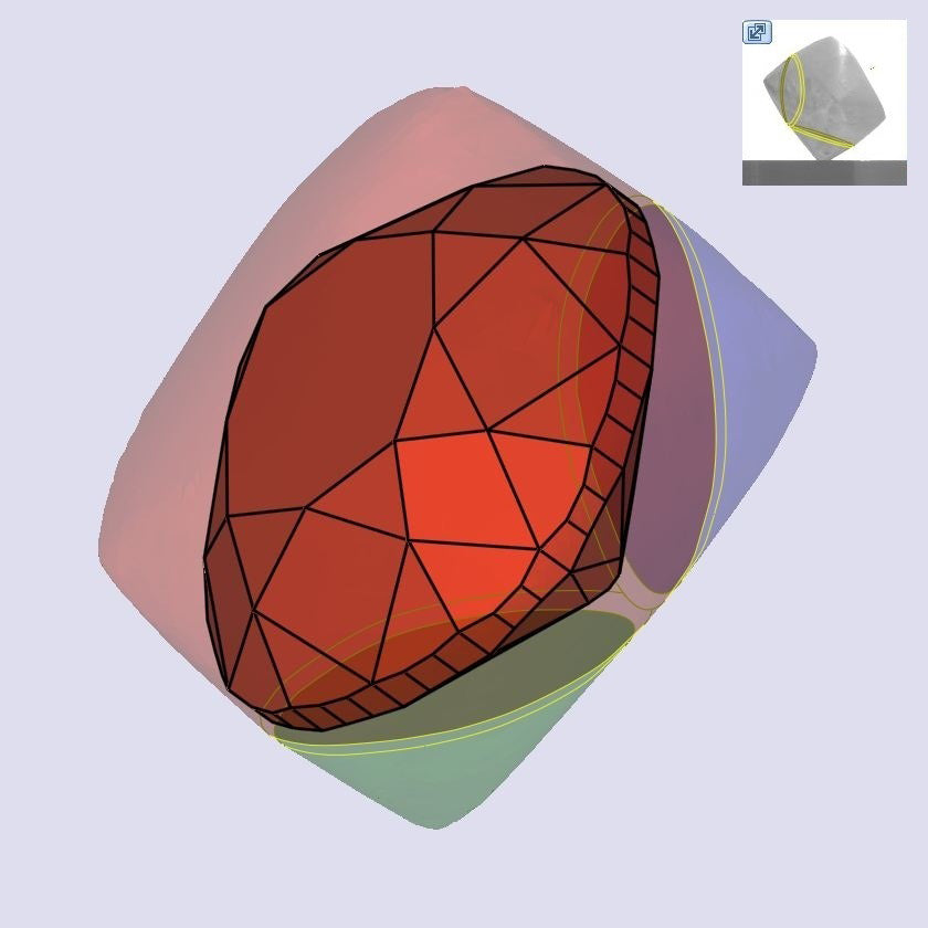 1.02ct | K/VVS2 Cushion Shape Old Mine Cut Diamond (GIA) - Modern Rustic Diamond