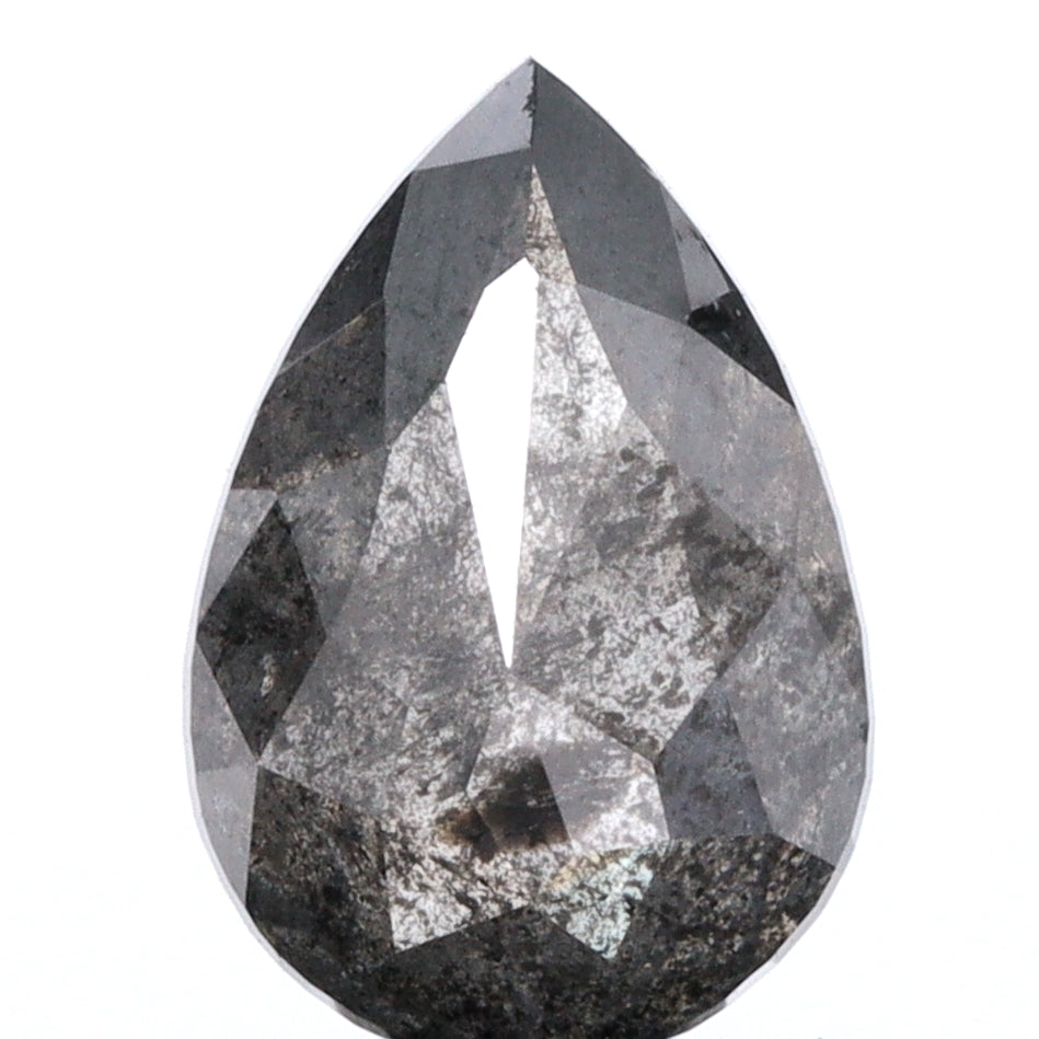 1.42ct | Rustic  Pear Shape Brilliant Cut Diamond - Modern Rustic Diamond