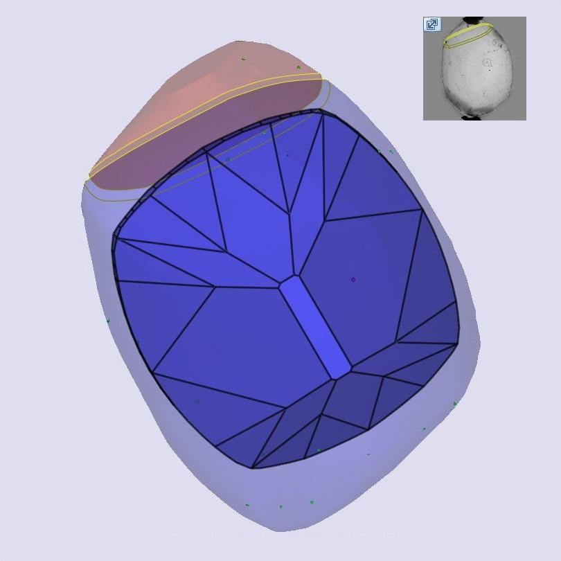 1.14ct | Y-Z/VS1 Cushion Shape Old Mine Cut Diamond (GIA) - Modern Rustic Diamond