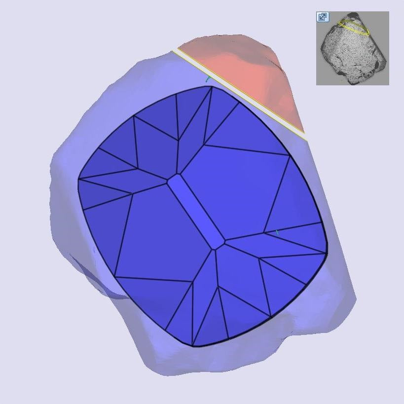 1.83ct | J/VVS2 Cushion Shape Old Mine Cut Diamond (GIA) - Modern Rustic Diamond