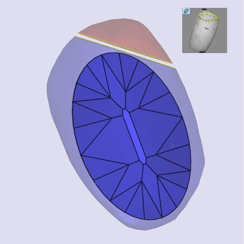5.03ct | Fancy Dark Orangy Brown VS2 Oval Shape Old Mine Cut Diamond (GIA) - Modern Rustic Diamond