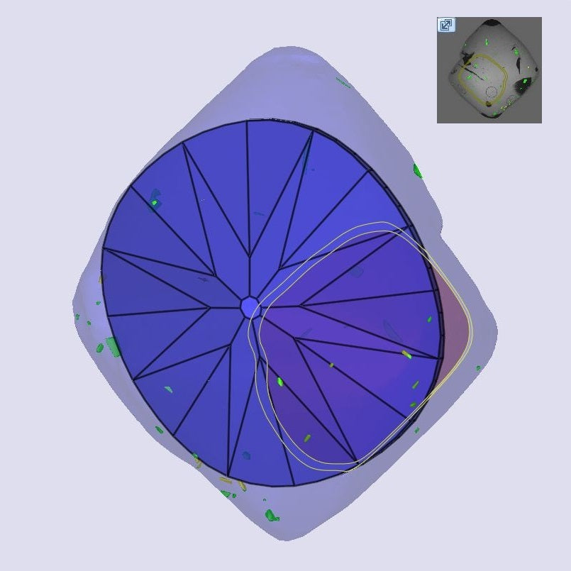 1.01ct | M/VS2 Cushion Shape Old Mine Cut Diamond (GIA) - Modern Rustic Diamond