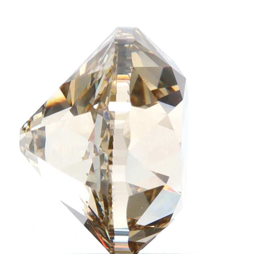2.02ct | Champagne VVS Round Shape Old European Cut Diamond - Modern Rustic Diamond
