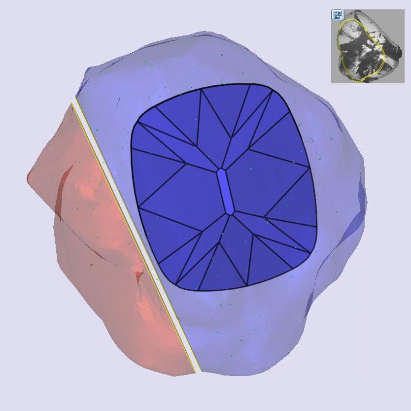 1.51ct | K/VS1 Cushion Shape Old Mine Cut Diamond (GIA) - Modern Rustic Diamond