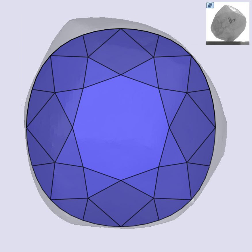 1.00ct | S-T/VS1 Cushion Shape Old Mine Cut Diamond (GIA) - Modern Rustic Diamond