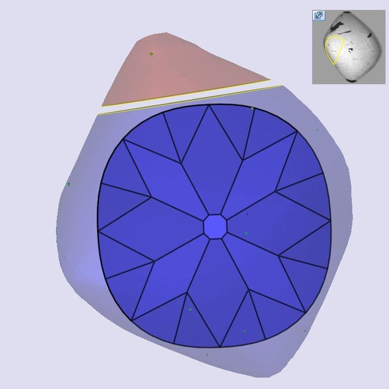 2.02ct | N/VS1 Cushion Shape Vintage Old Mine Cut Diamond (GIA) - Modern Rustic Diamond
