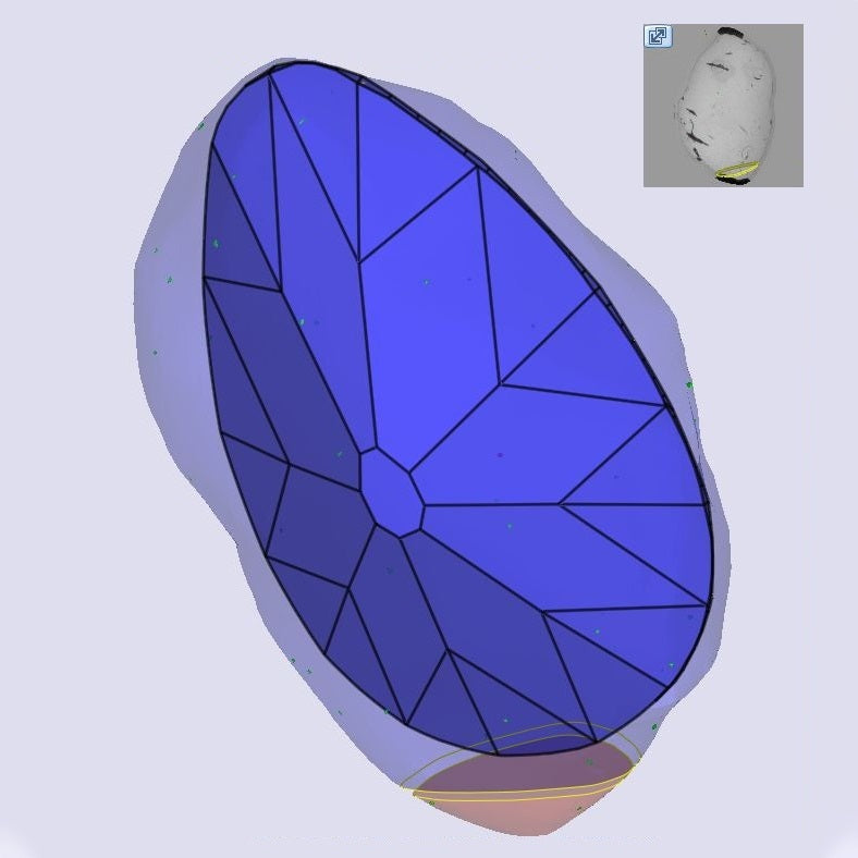 2.01ct | Fancy Brownish Yellow VS1 Pear Shape Old Mine Cut Diamond (GIA) - Modern Rustic Diamond
