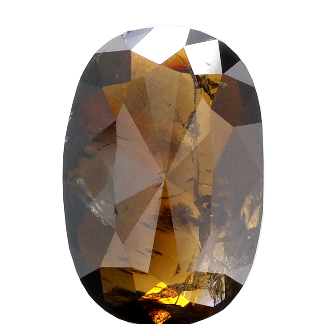4.51ct | Rustic  Oval Shape Brilliant Cut Diamond - Modern Rustic Diamond