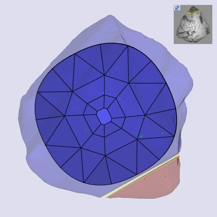 4.17ct | Y-Z/SI1 Cushion Shape Old Mine Cut Diamond (GIA) - Modern Rustic Diamond