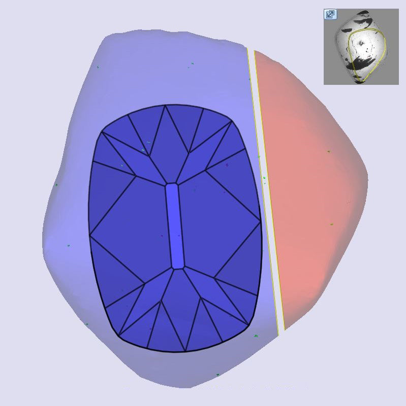 1.17ct | N/VVS2 Cushion Shape Old Mine Cut Diamond (GIA) - Modern Rustic Diamond