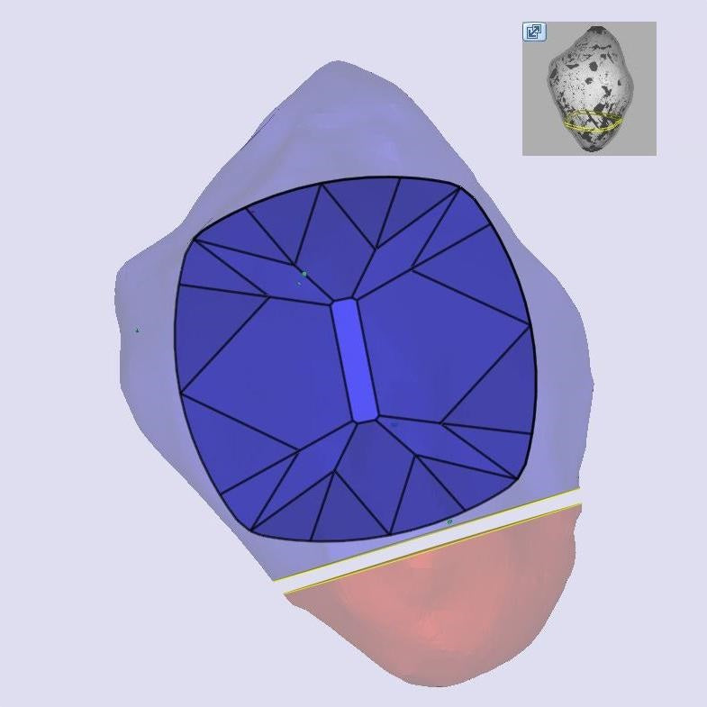 2.06ct | M/VS1 Cushion Shape Old Mine Cut Diamond (GIA) - Modern Rustic Diamond