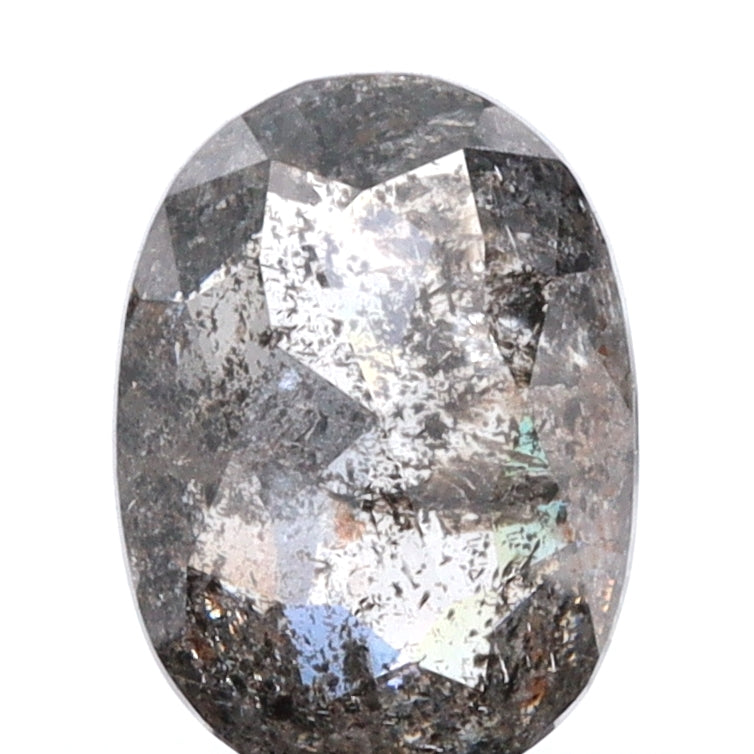 1.30ct | Rustic Oval Shape Brilliant Cut Diamond - Modern Rustic Diamond