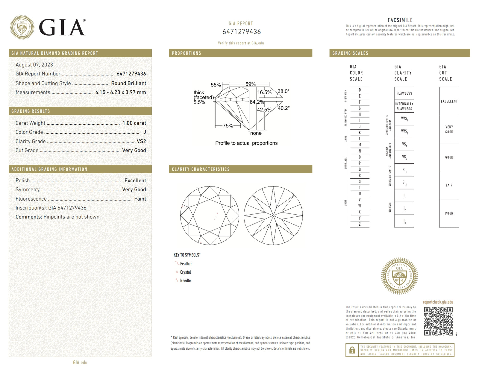 1.00ct | J/VS2 Round Shape Brilliant Cut Diamond (GIA) - Modern Rustic Diamond
