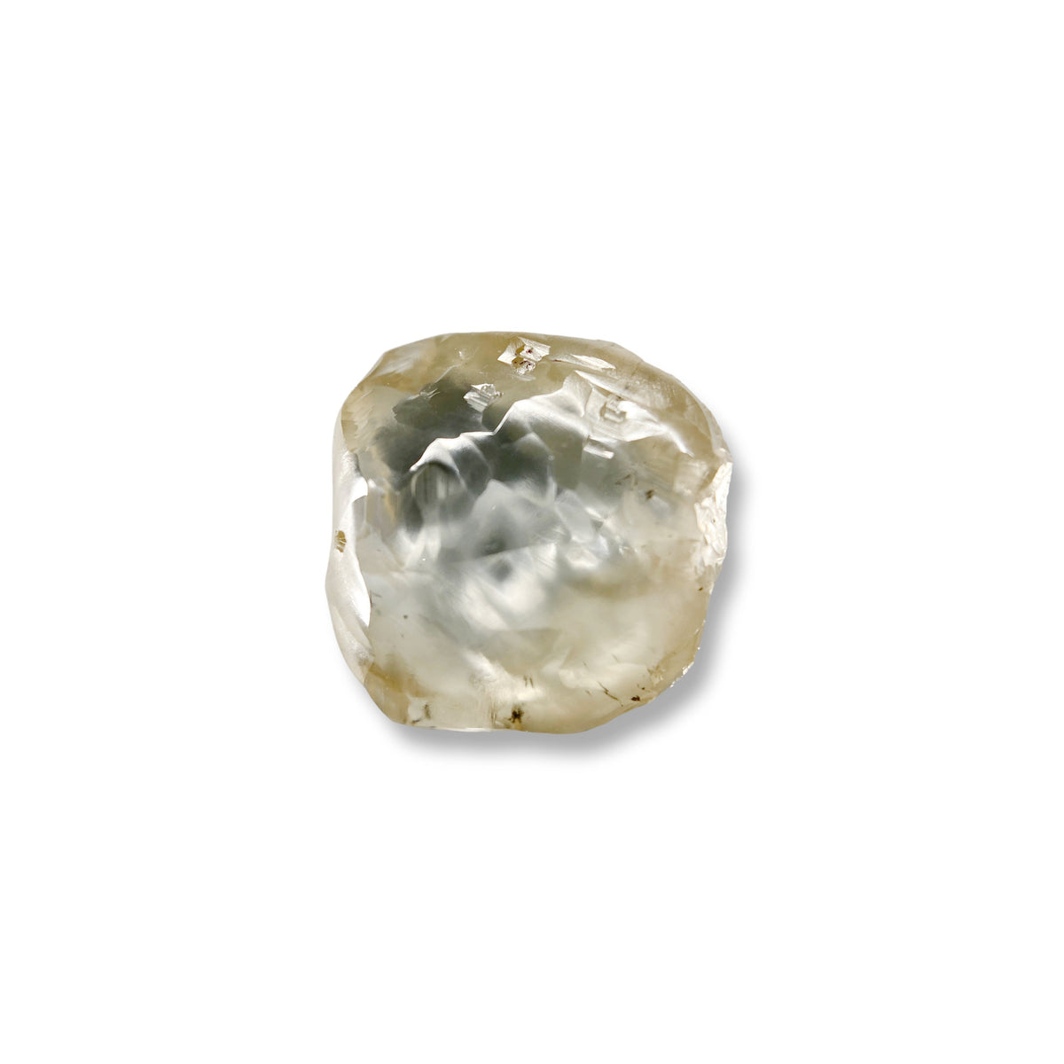 6.06ct | Champagne SI Cushion Shape Rose Cut Diamond-Modern Rustic Diamond