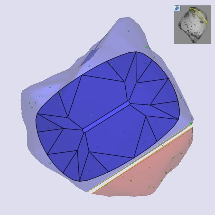 1.02ct | K/VS2 Cushion Shape Old Mine Cut Diamond (GIA) - Modern Rustic Diamond