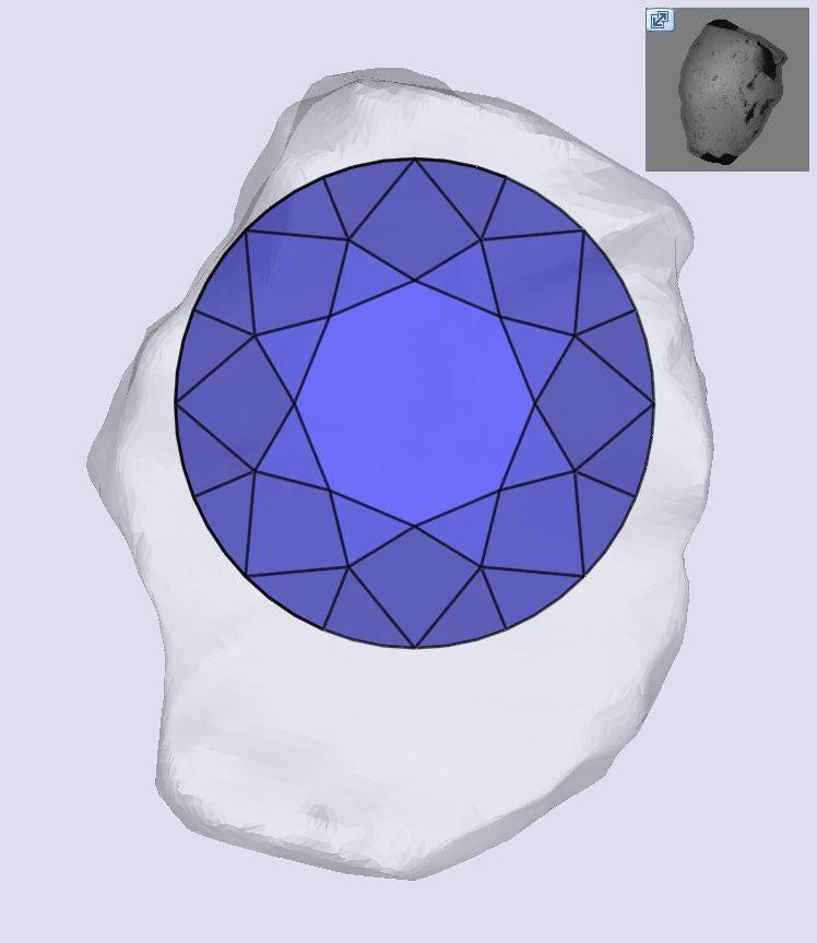 1.00ct | E/VS1 Round Shape Old European Cut Diamond (GIA) - Modern Rustic Diamond