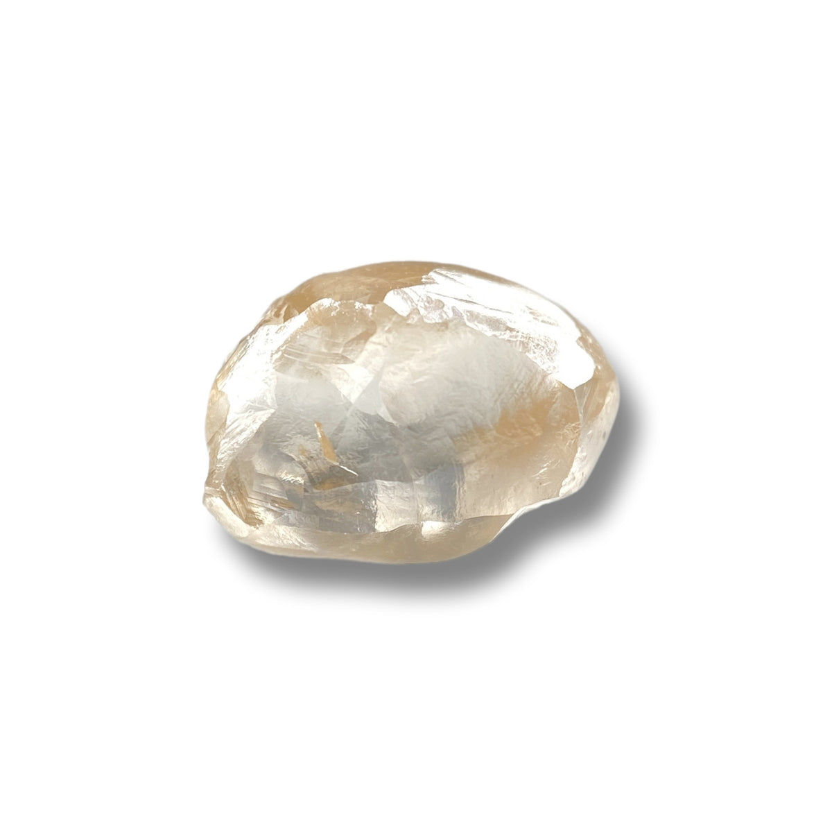 1.23ct | Fancy Light Yellowish Brown VS1 Cushion Shape Old Mine Cut Diamond (GIA) - Modern Rustic Diamond