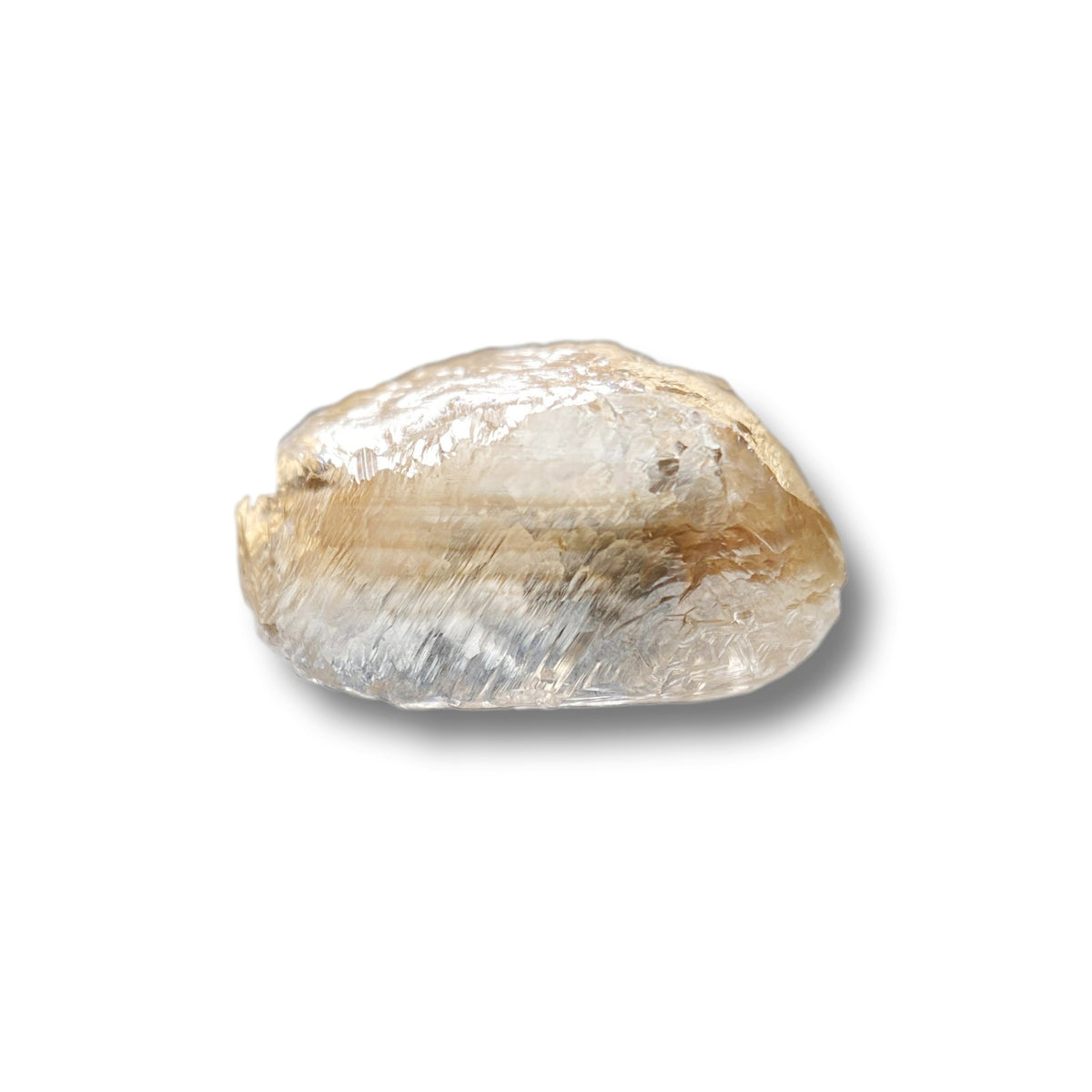 2.59ct | Cognac SI2 Pear Shape Old Mine Cut Diamond (GIA) - Modern Rustic Diamond