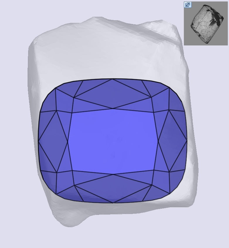 1.07ct | D/VS2 Cushion Shape Old Mine Cut Diamond (GIA) - Modern Rustic Diamond