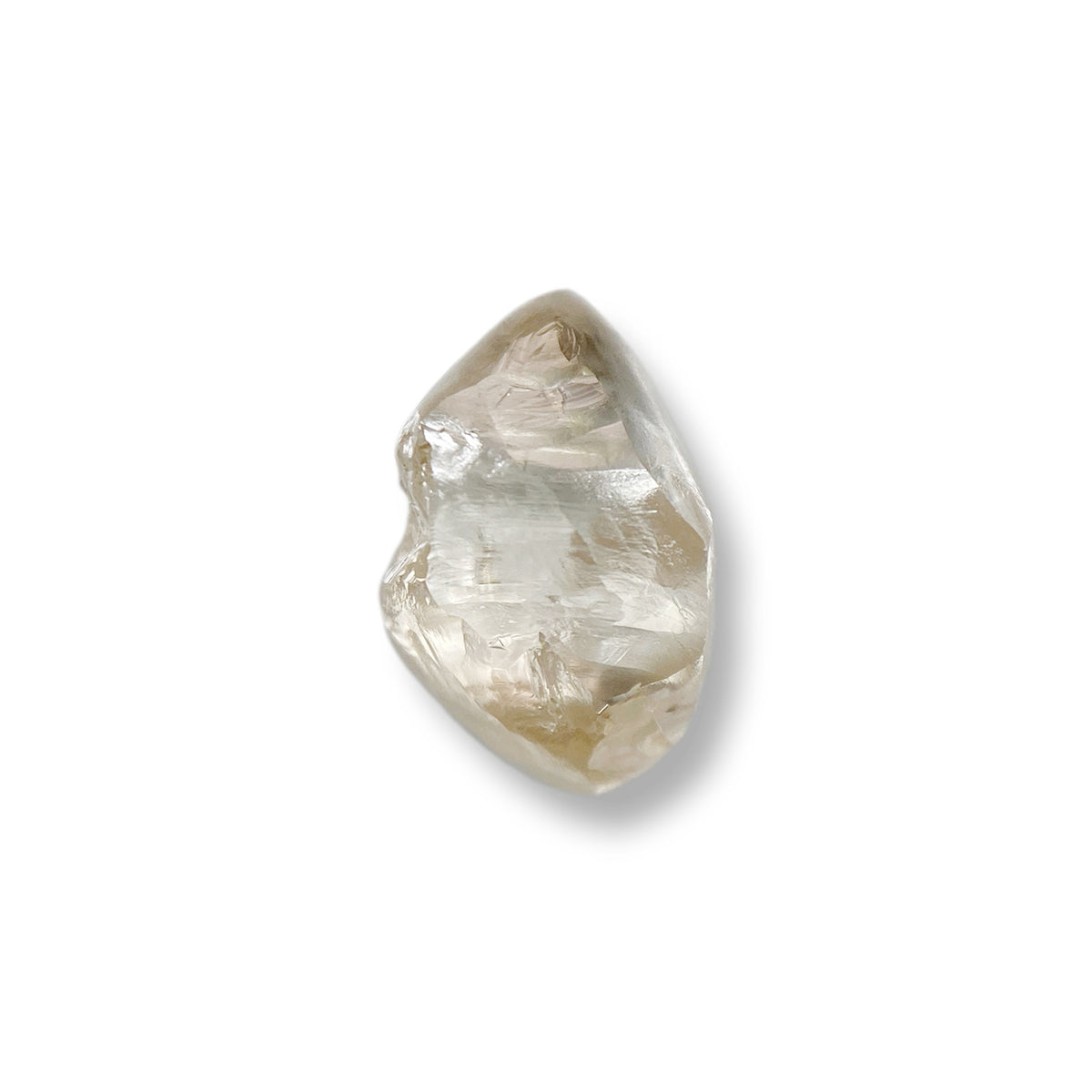 1.01ct | Champagne VVS Cushion Shape Old Mine Cut Diamond - Modern Rustic Diamond