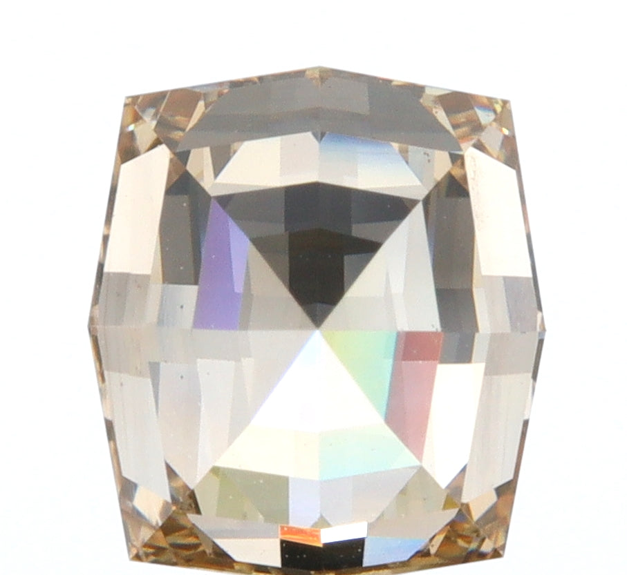 1.51ct | Champagne VVS Octagonal Shape Step Cut Diamond - Modern Rustic Diamond