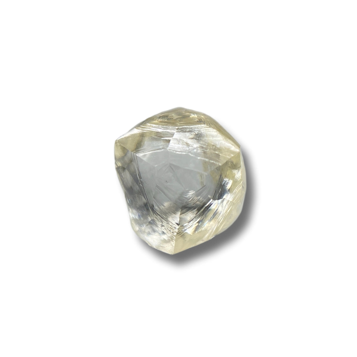 1.32ct | Light Color VVS Cushion Shape Old Mine Cut Diamond - Modern Rustic Diamond