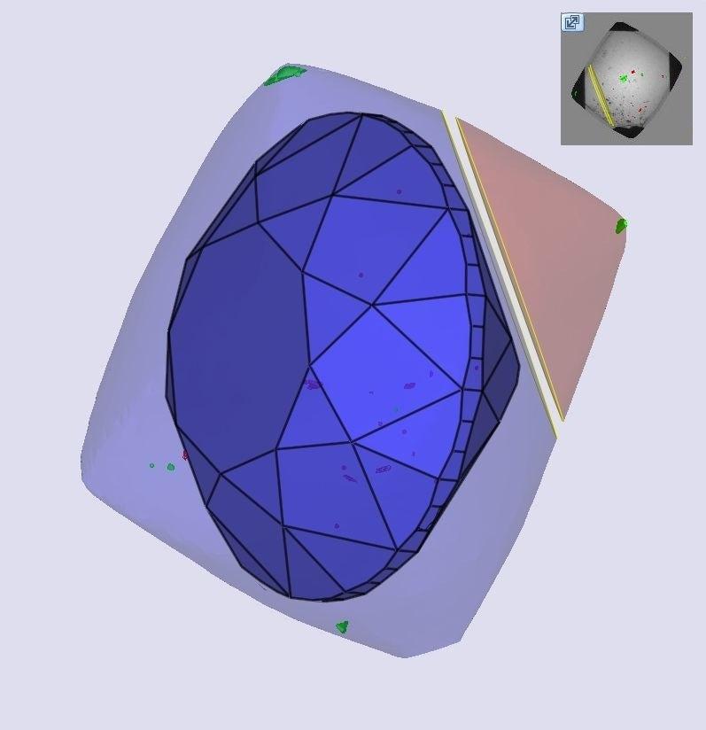1.05ct | K/VS2 Round Shape Old European Cut Diamond (GIA) - Modern Rustic Diamond