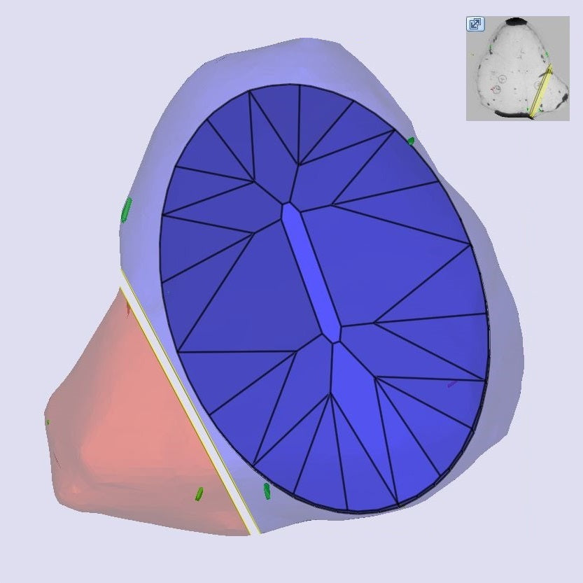 1.03ct | J/SI1 Oval Shape Old Mine Cut Diamond (IGI) - Modern Rustic Diamond