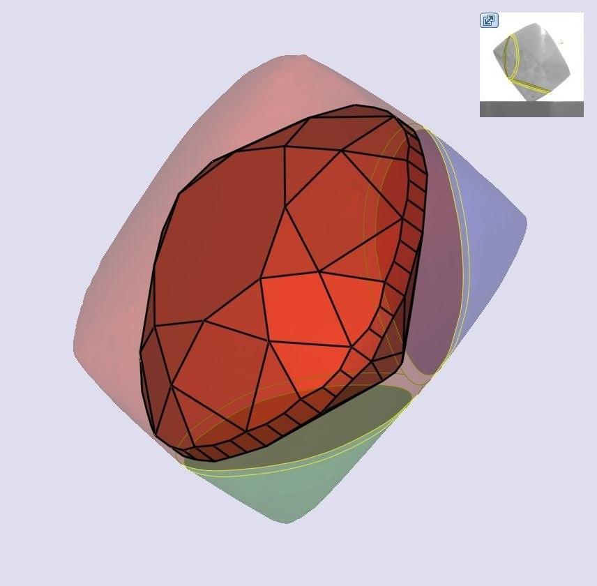 1.02ct | K/VVS2 Cushion Shape Old Mine Cut Diamond (GIA) - Modern Rustic Diamond