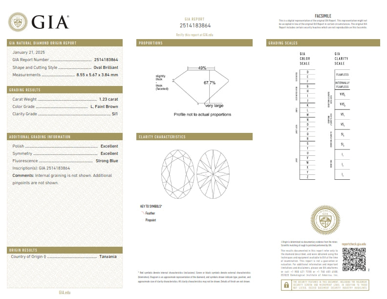 1.23ct | L/SI1 Oval Shape Old Mine Cut Diamond (GIA) - Modern Rustic Diamond