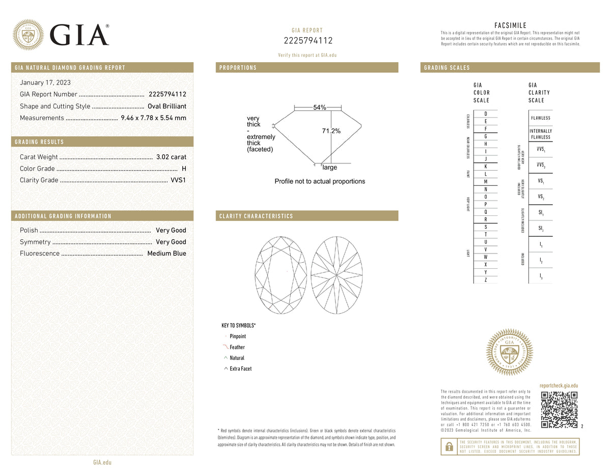 3.02ct | H/VVS1 Oval Shape Old Mine Cut Diamond (GIA) - Modern Rustic Diamond