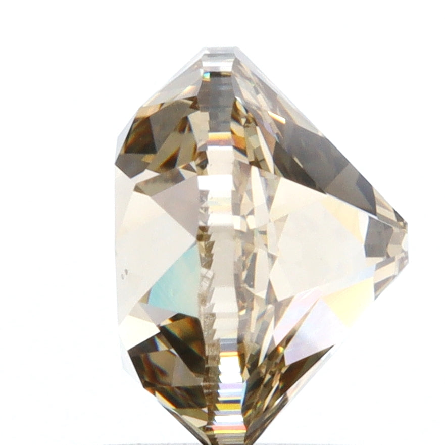2.02ct | Champagne VVS Round Shape Old European Cut Diamond - Modern Rustic Diamond