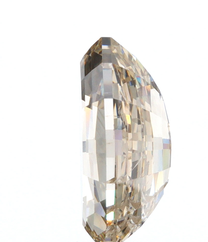 1.14ct | Champagne VS-SI Oval Shape Step Cut Diamond - Modern Rustic Diamond
