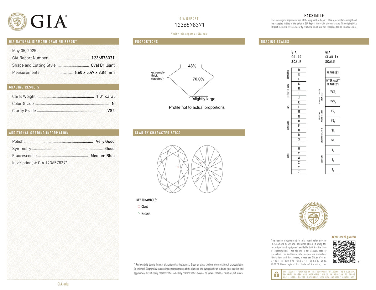1.01ct | N/VS2 Oval Shape Old Mine Cut Diamond (GIA) - Modern Rustic Diamond