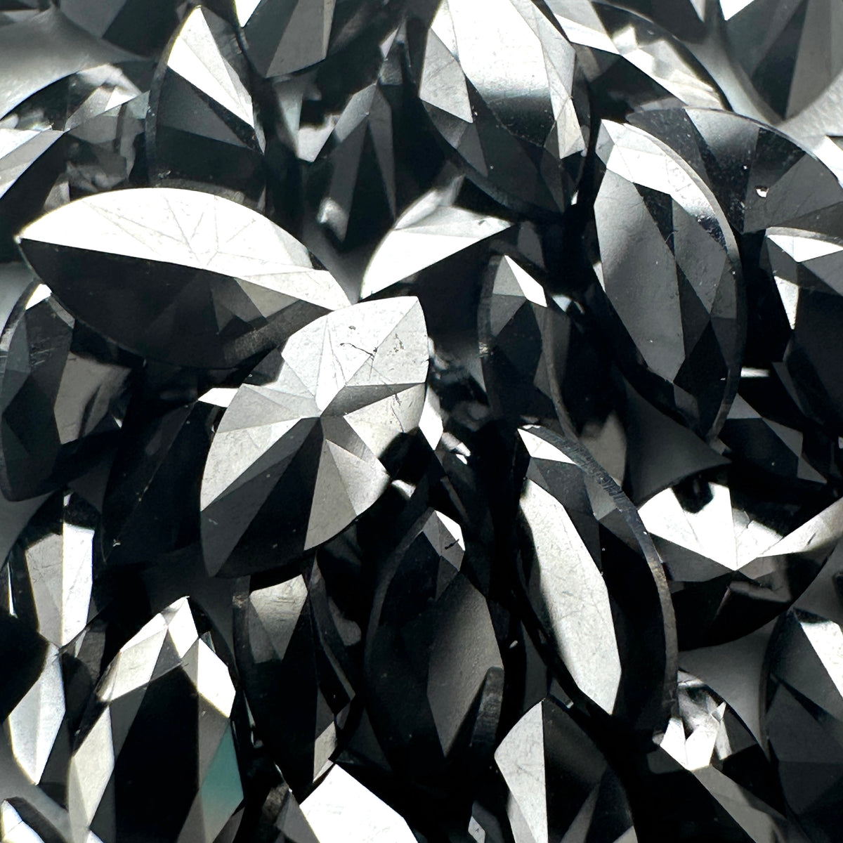 Black Diamond Marquise Shape Brilliant Cut Melee