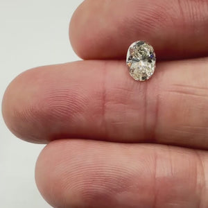 1.50ct | I/VS2 Oval Shape Brilliant Cut Diamond (GIA) - Modern Rustic Diamond