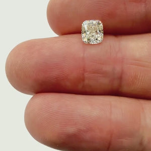 1.21ct | J/SI2 Cushion Shape Brilliant Cut Diamond (GIA) - Modern Rustic Diamond
