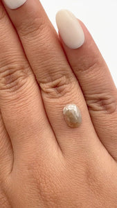 1.61ct | Rustic  Cushion Shape Rose Cut Diamond - Modern Rustic Diamond