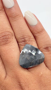 19.92ct | Rustic  Pear Shape Brilliant Cut Diamond - Modern Rustic Diamond