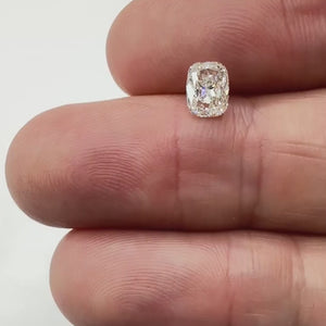 1.10ct | J/VS2 Cushion Shape Brilliant Cut Diamond (GIA) - Modern Rustic Diamond