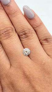 1.38ct | L/VVS2 Round Shape Old European Cut Diamond (GIA) - Modern Rustic Diamond