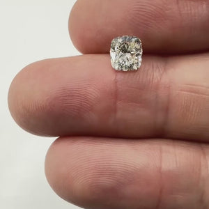 1.51ct | J/VS2 Cushion Shape Brilliant Cut Diamond (GIA) - Modern Rustic Diamond