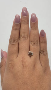 3.03ct | Cognac SI Round Shape Brilliant Cut Diamond - Modern Rustic Diamond