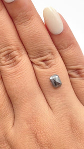 1.08ct | Rustic  Emerald Shape Step Cut Diamond - Modern Rustic Diamond