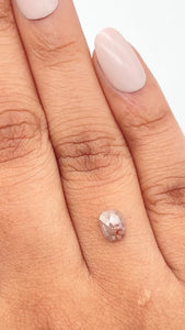 0.54ct | Rstc/ Cushion Shape Rose Cut Diamond - Modern Rustic Diamond