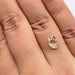 1.54ct | Champagne SI Cushion Shape Rose Cut Diamond - Modern Rustic Diamond