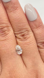 1.21ct | K/VS1 Pear Shape Old Mine Cut Diamond (GIA) - Modern Rustic Diamond