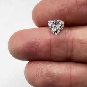 1.98ct | J/VS2 Heart Shape Brilliant Cut Diamond (GIA) - Modern Rustic Diamond