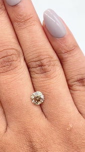 1.08ct | Champagne SI1 Cushion Shape Old Mine Cut Diamond (GIA) - Modern Rustic Diamond